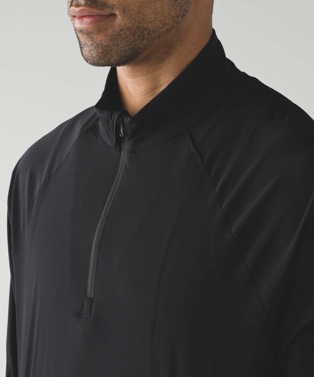 Lululemon Surge Wind Half Zip - Black