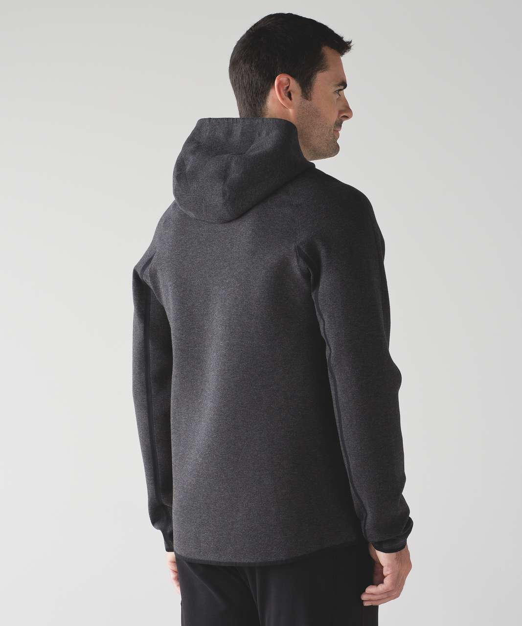 Lululemon Chamber Layer Pullover - Heathered Black / Black