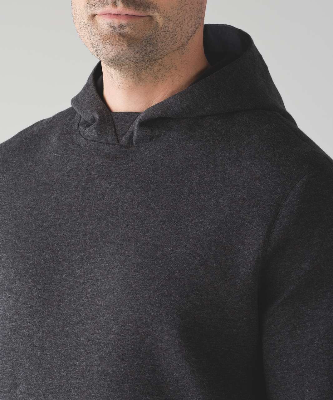 Lululemon Chamber Layer Pullover - Heathered Black / Black