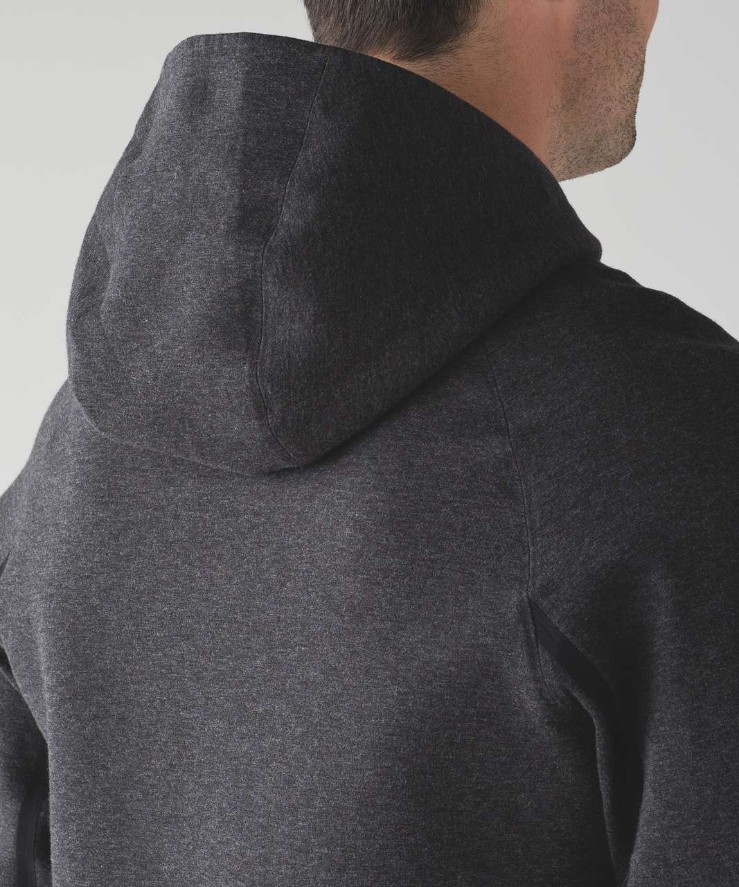 Lululemon Chamber Layer Pullover - Heathered Black / Black