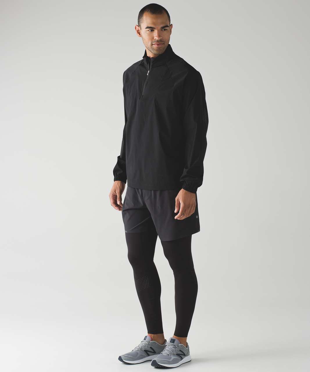 Lululemon Surge 3/4 Tight - Black - lulu fanatics