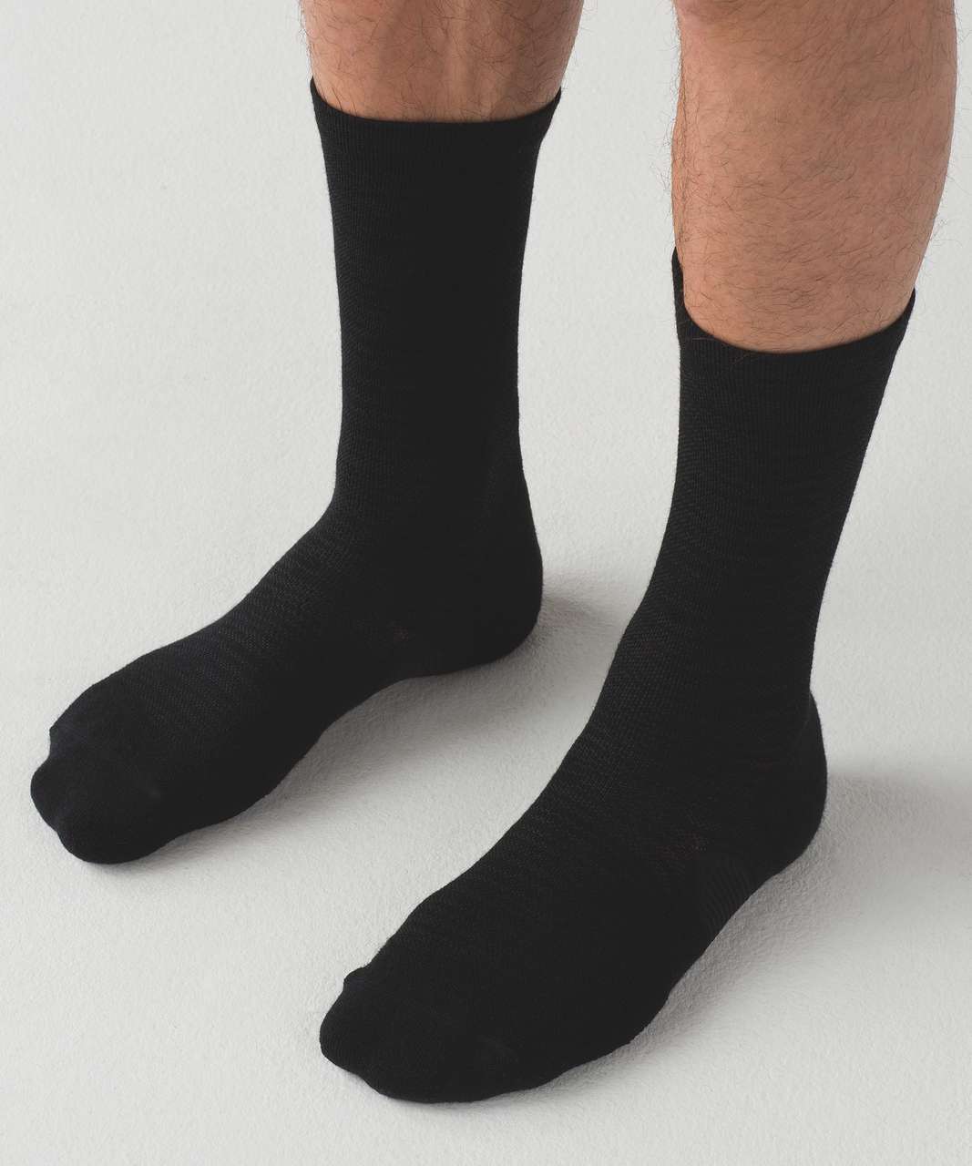 Lululemon Mud Sport Crew Sock - Deep Coal / Black / Riviera