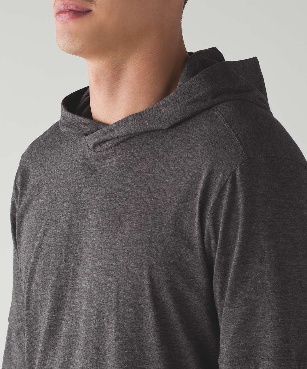 Lululemon Train And Go Long Sleeve - Heathered Black