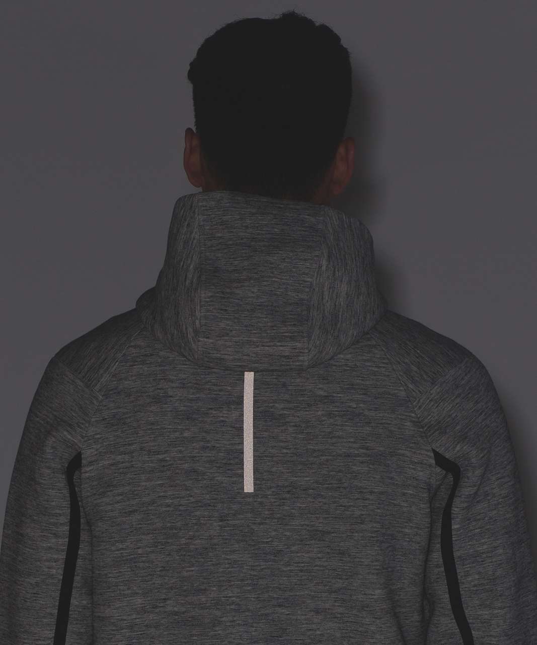 Lululemon Stratum Hoodie - Heathered Space Dyed Medium Grey