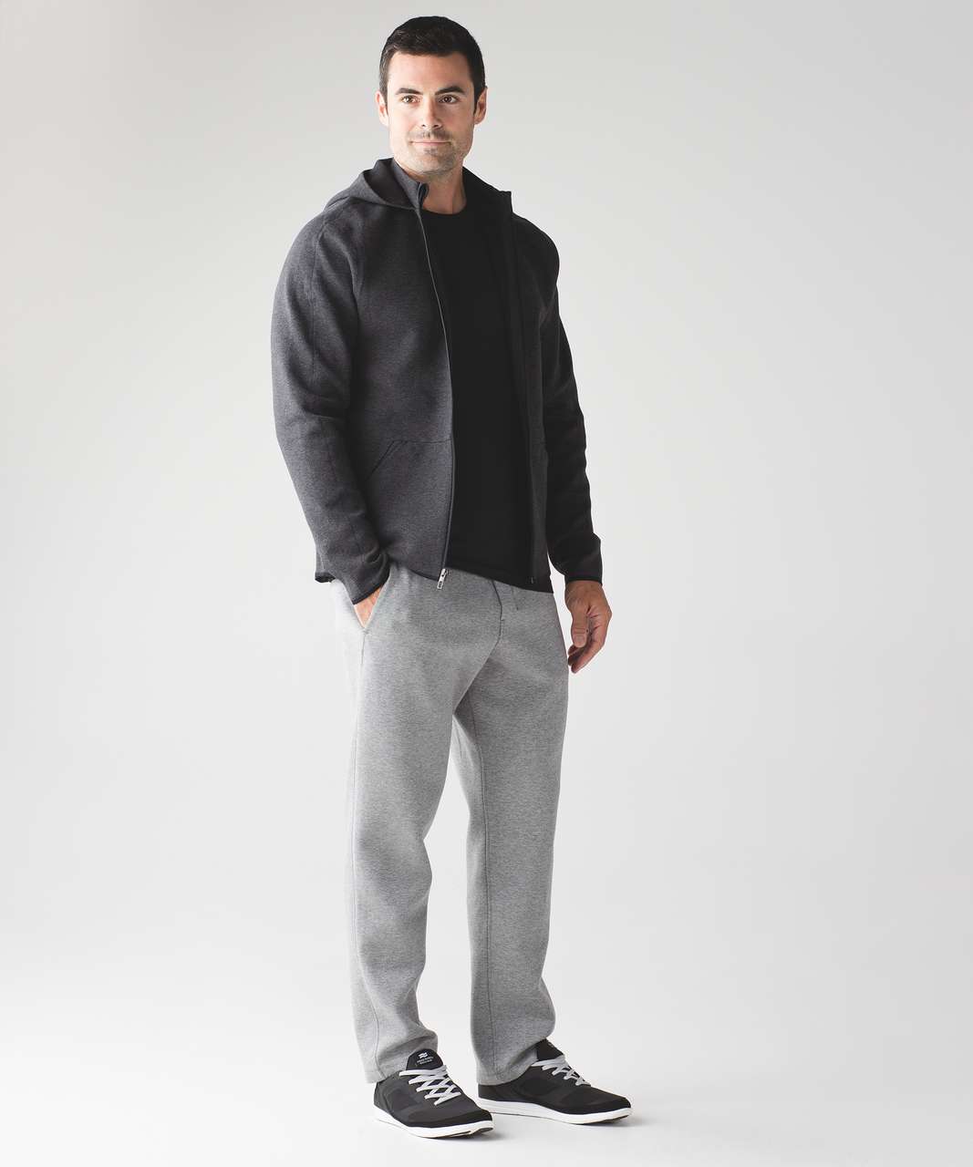 Lululemon Chamber Pant - Heathered Medium Grey / Black