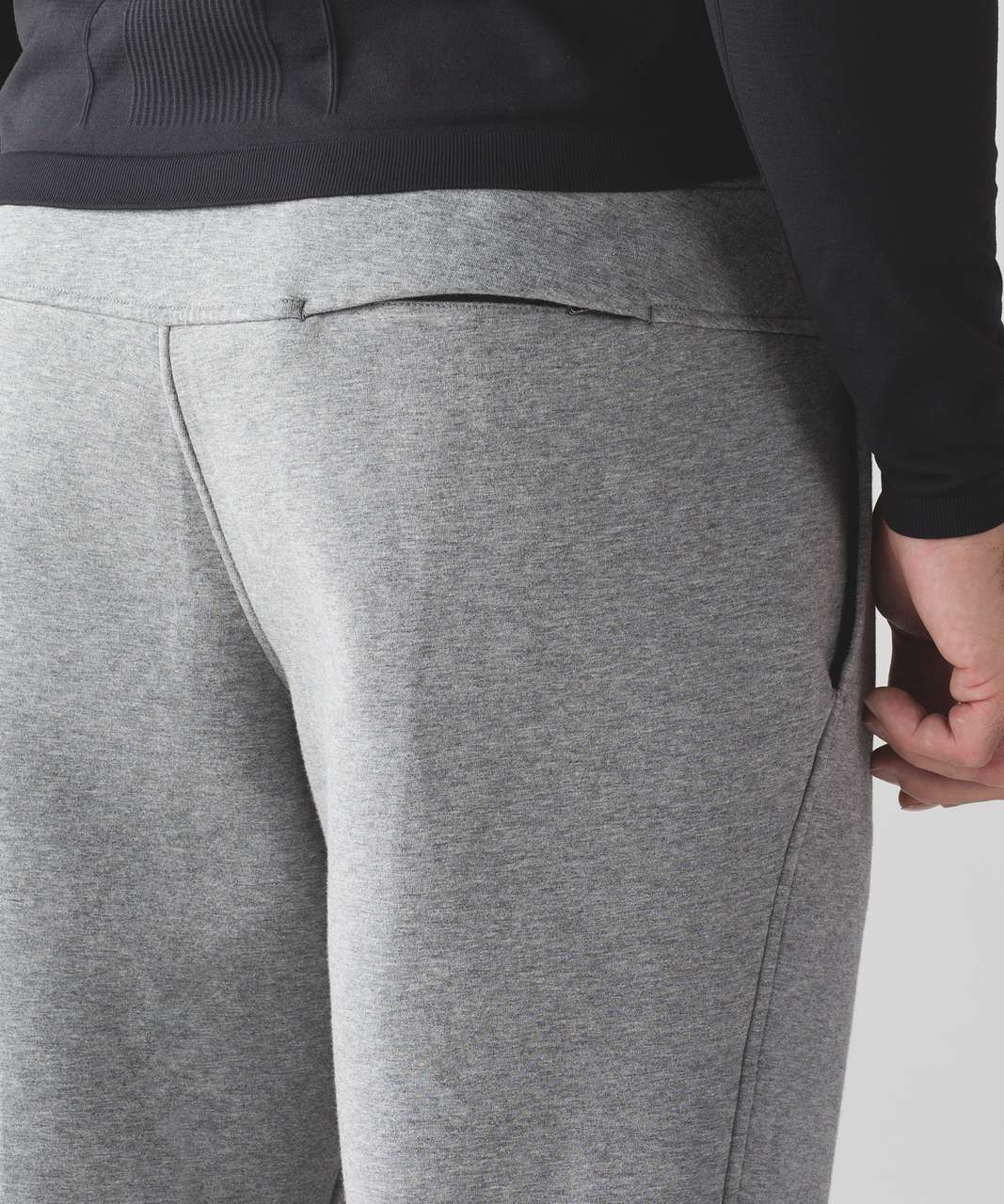 Lululemon Find Your Mantra Pant - Heathered Medium Grey / Heathered Dark  Grey - lulu fanatics