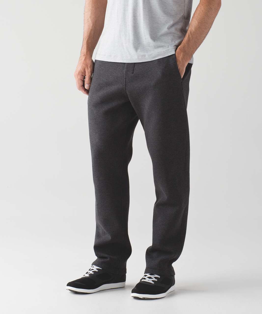 Lululemon Chamber Pant - Heathered Black / Black - lulu fanatics