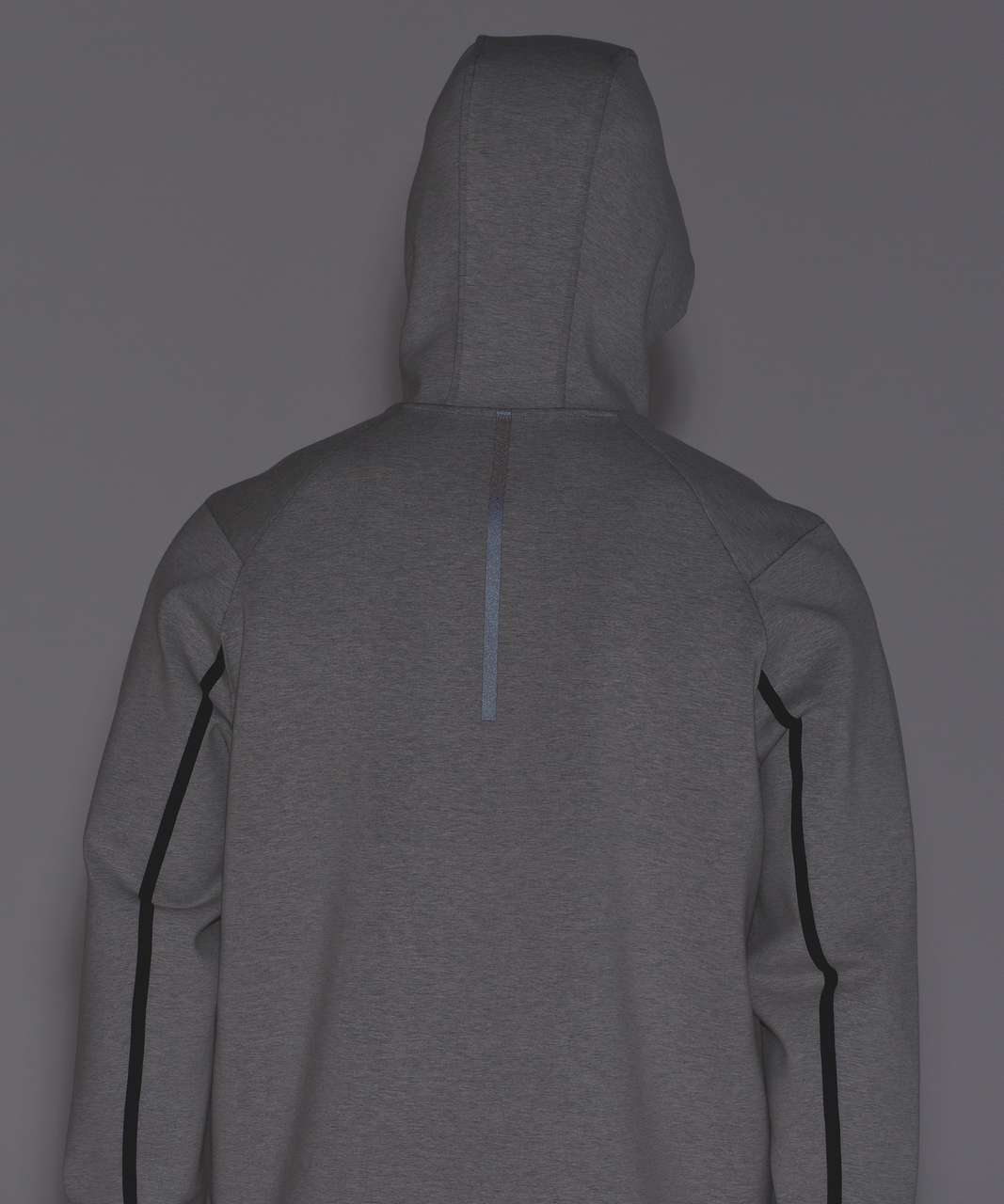 Lululemon Stratum Pullover Hoodie - Heathered Cable / Black