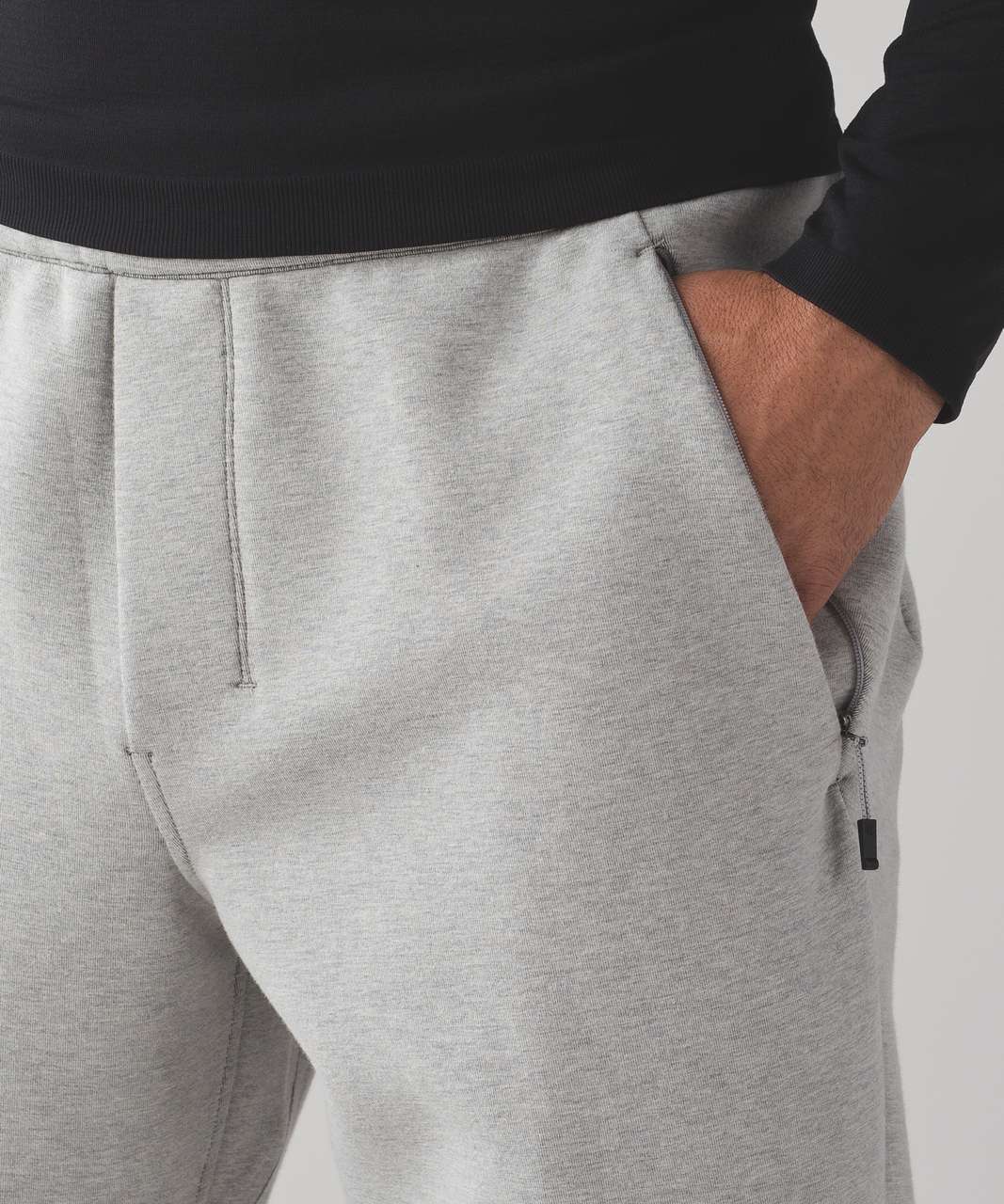 Lululemon Stratum Track Pant - Heathered Cable / Black