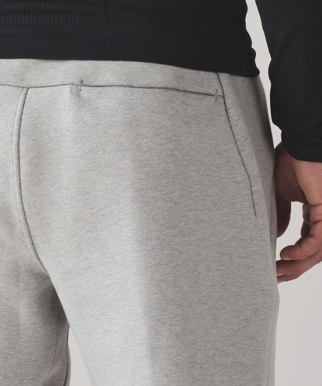 Lululemon Stratum Track Pant - Heathered Cable / Black