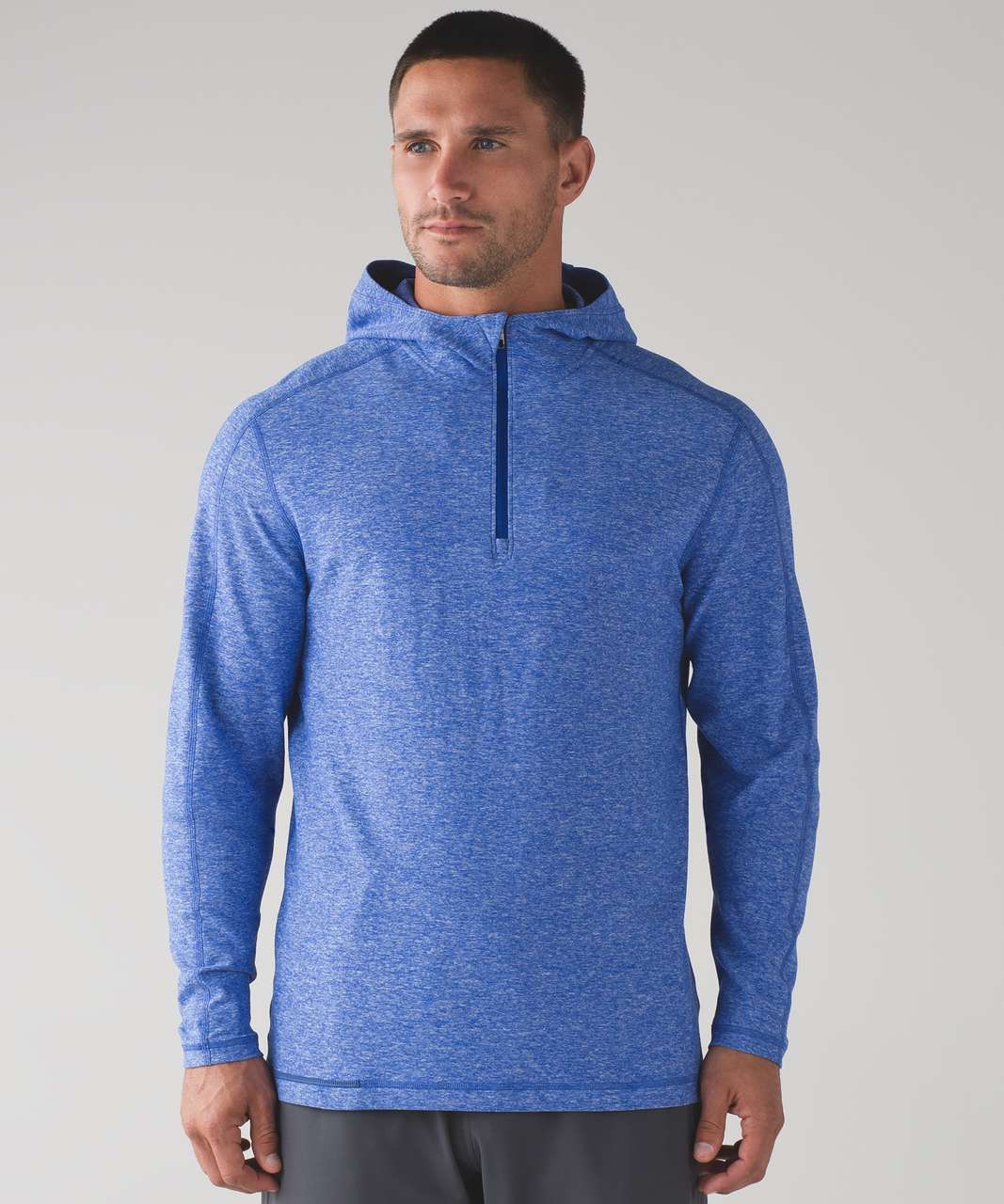 Lululemon Surge Warm Hoodie - Heathered Hyper Blue