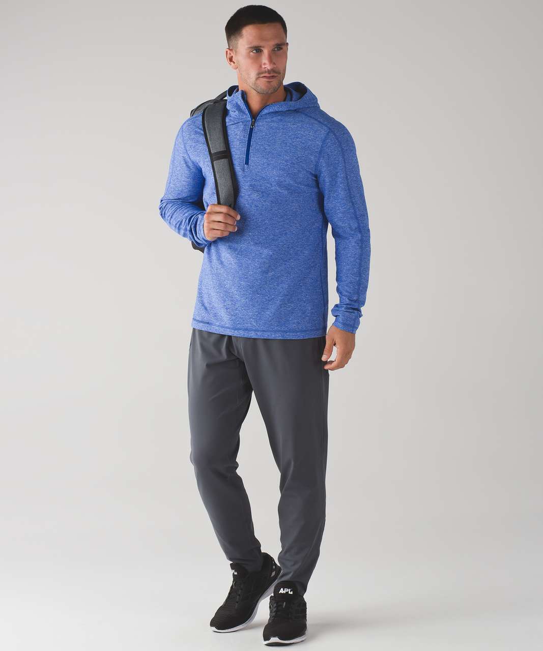 Lululemon Surge Warm Hoodie - Heathered Hyper Blue