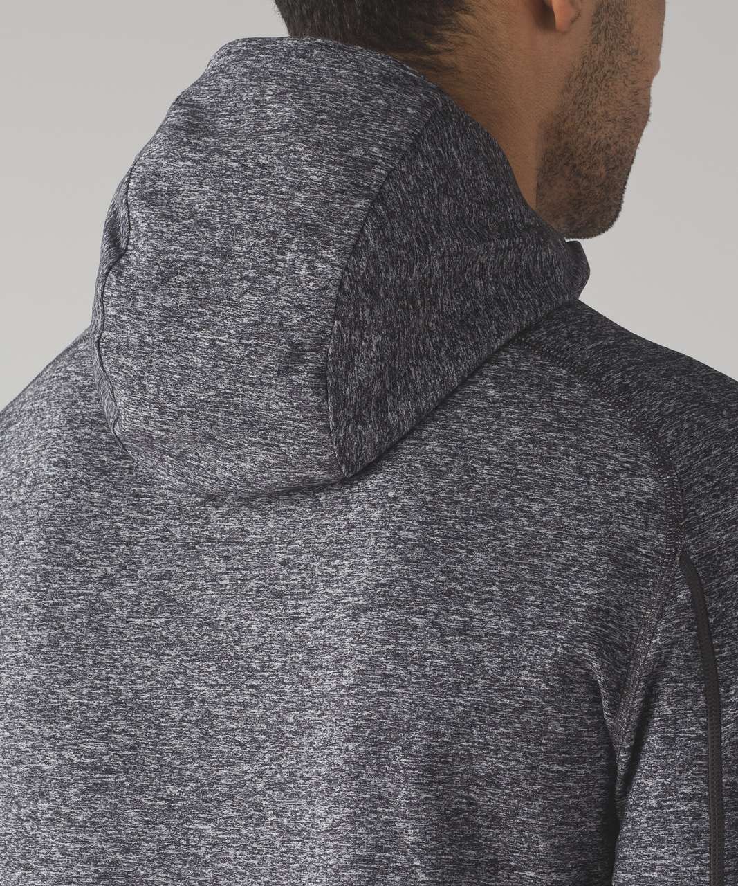 Lululemon Surge Warm Hoodie - Heathered Black - lulu fanatics