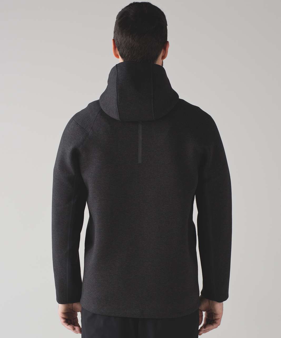 Lululemon Stratum Pullover Hoodie - Heathered Cable / Black - lulu fanatics