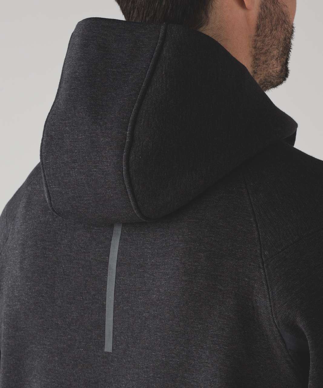 Lululemon Stratum Pullover Hoodie - Heathered Cable / Black - lulu