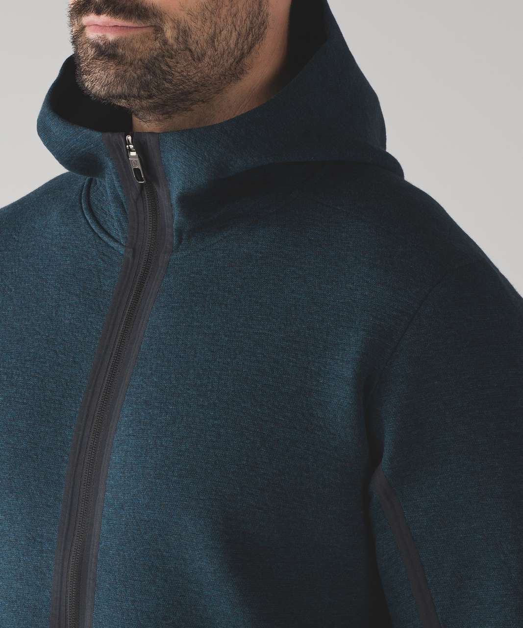 Lululemon Stratum Hoodie - Heathered Indochine Blue