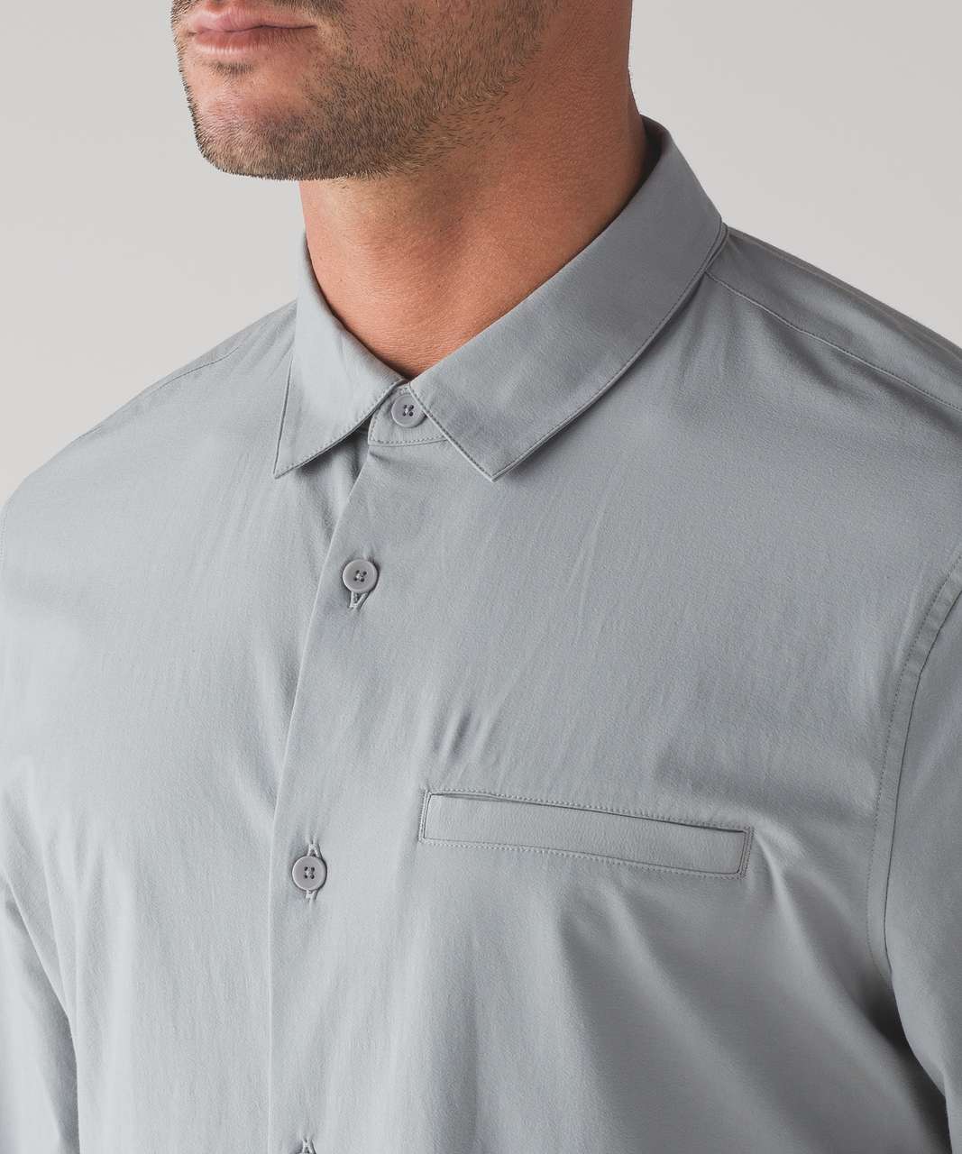 Lululemon Off The Chain Buttondown - Mercury - lulu fanatics