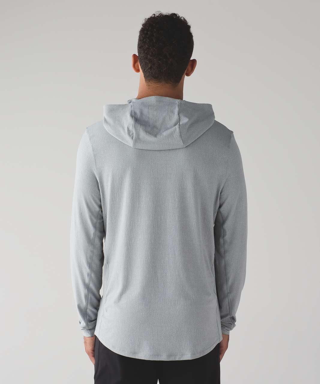 Lululemon Split Hoodie - Heathered Light Grey - lulu fanatics