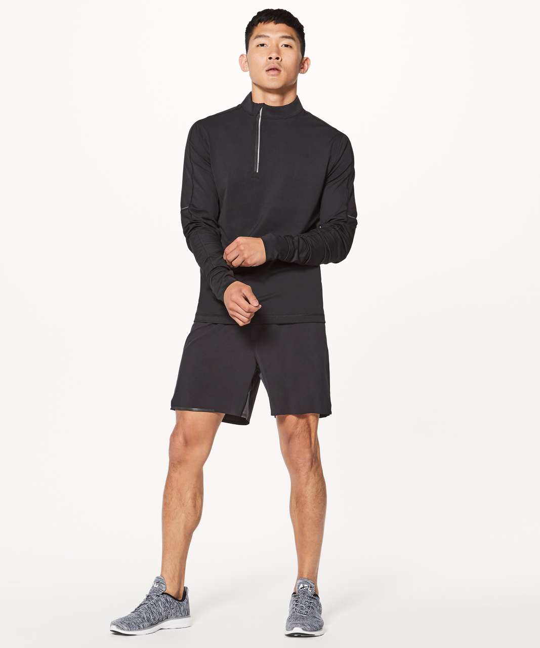 Lululemon Surge Knight Half Zip - Black