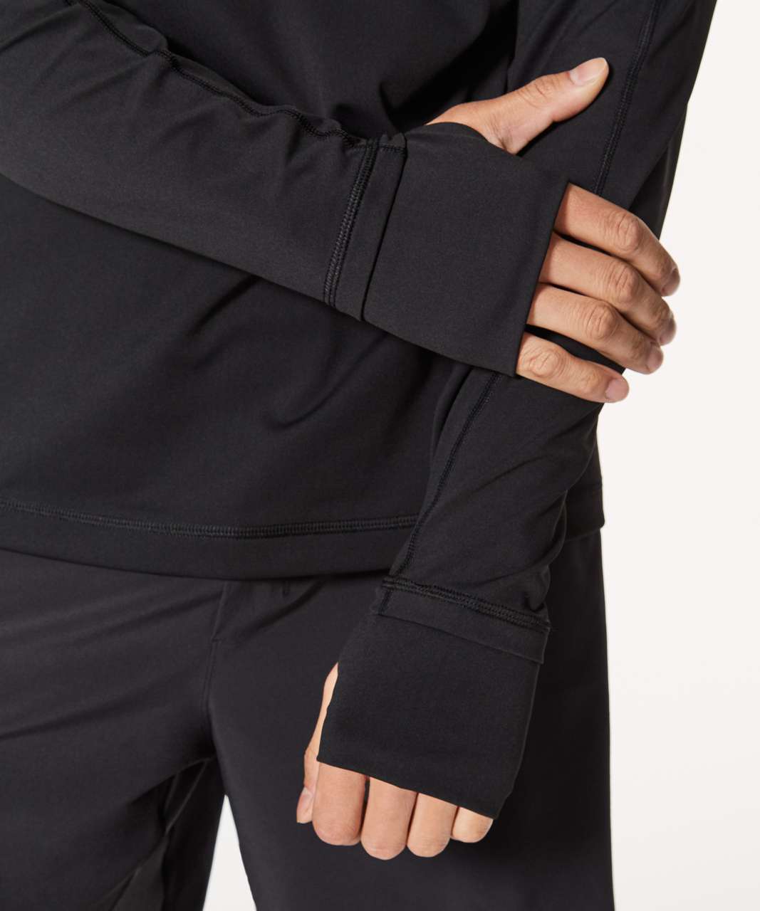 Lululemon Surge Knight Half Zip - Black