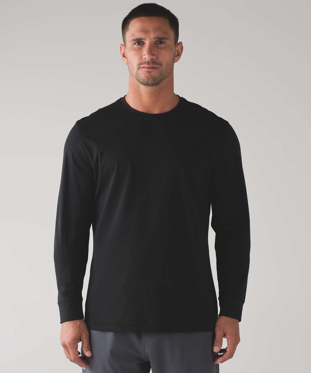 Lululemon Surge Knight Crew Long Sleeve - Black