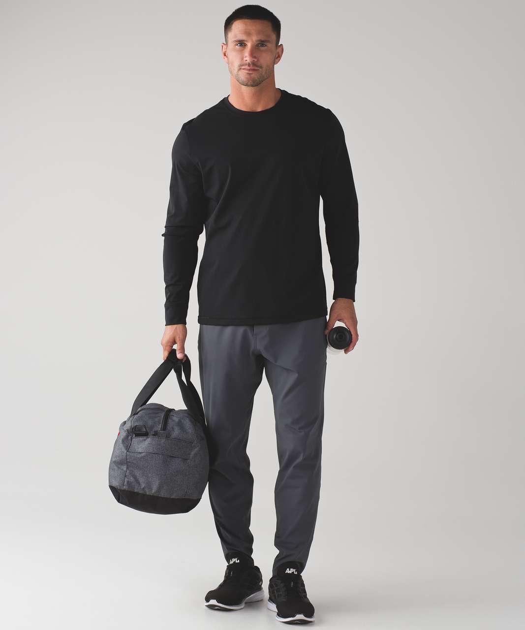 Lululemon Surge Knight Crew Long Sleeve - Black