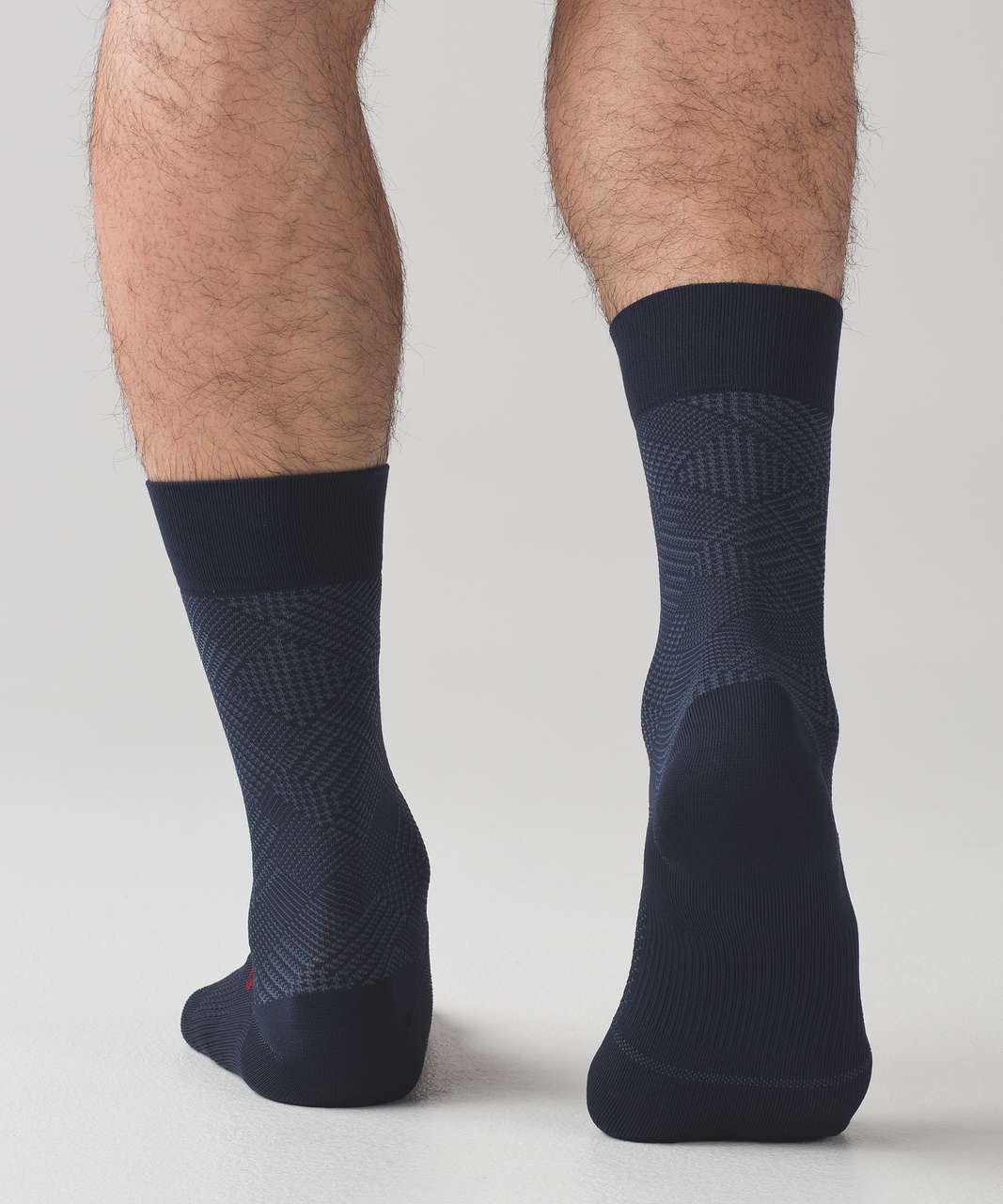 Lululemon City Sock Silver - Nautical Navy / Iron Blue / Oxblood