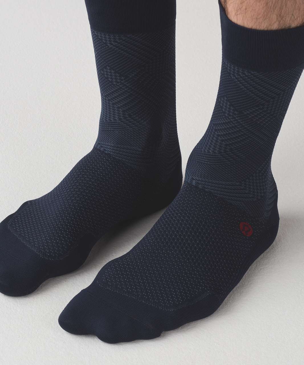 Lululemon City Sock Silver - Nautical Navy / Iron Blue / Oxblood