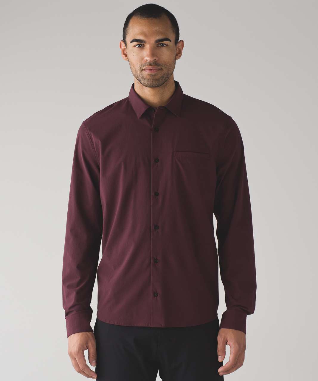 Lululemon Off The Chain Buttondown - Cassis