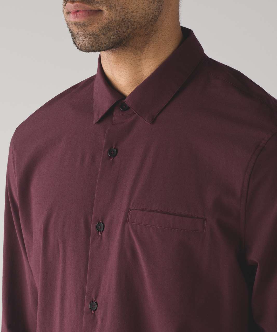 Lululemon Off The Chain Buttondown - Cassis