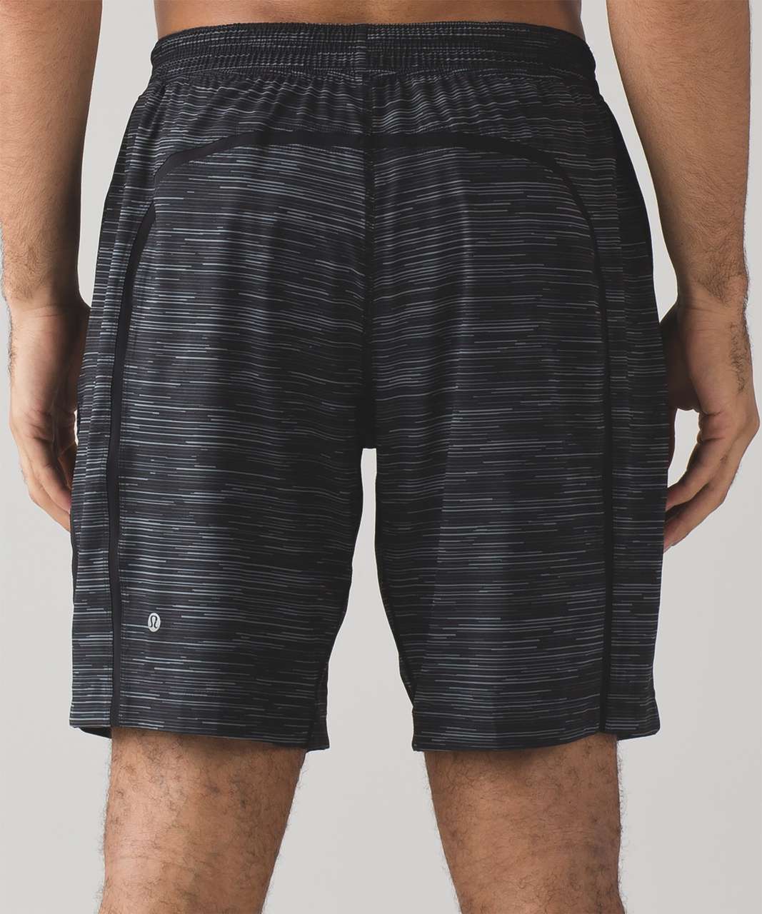 Lululemon Pace Breaker Short 9" - Less Space Black Dark Slate