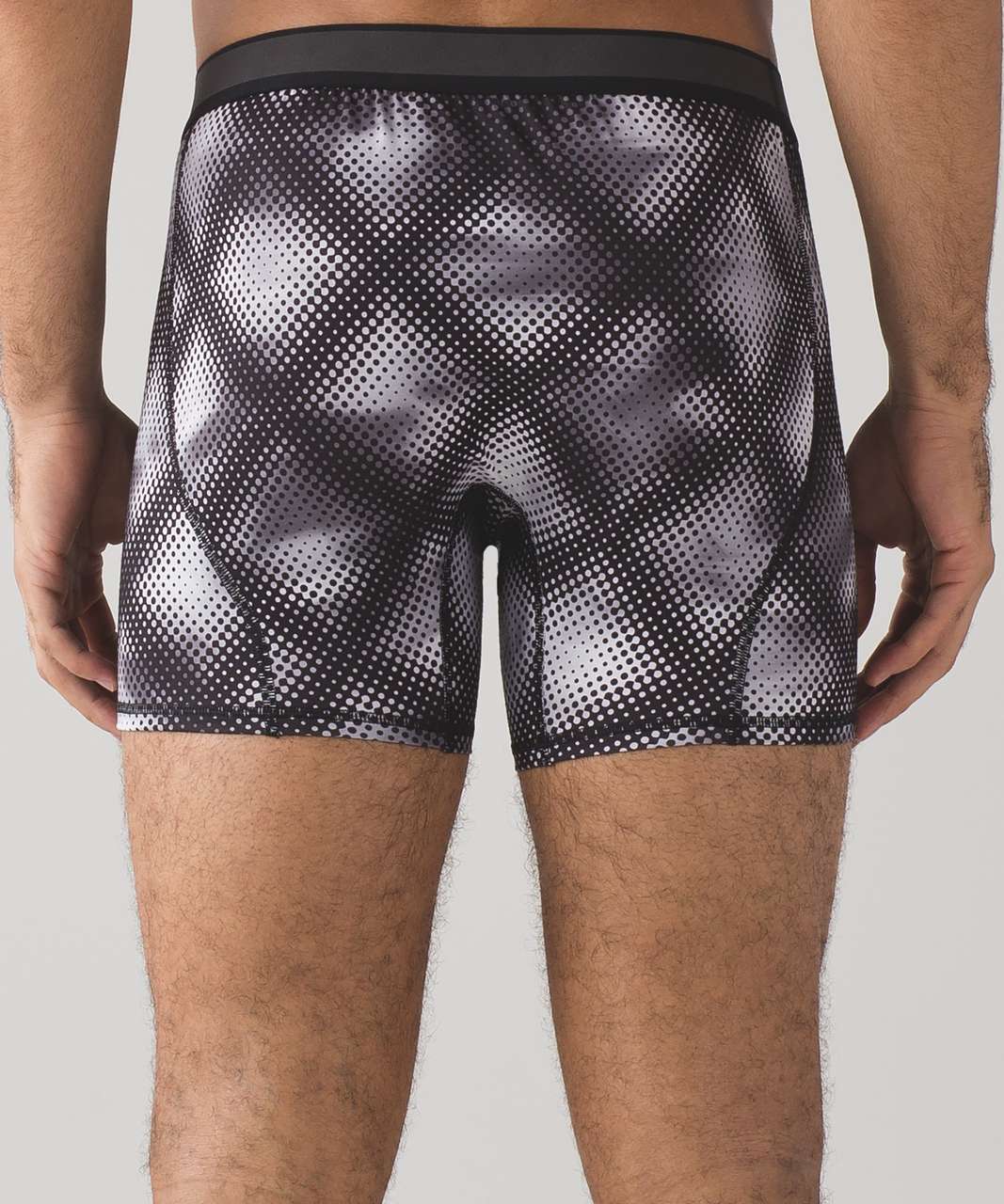 Lululemon No Boxer Boxer - Interface Grey Black