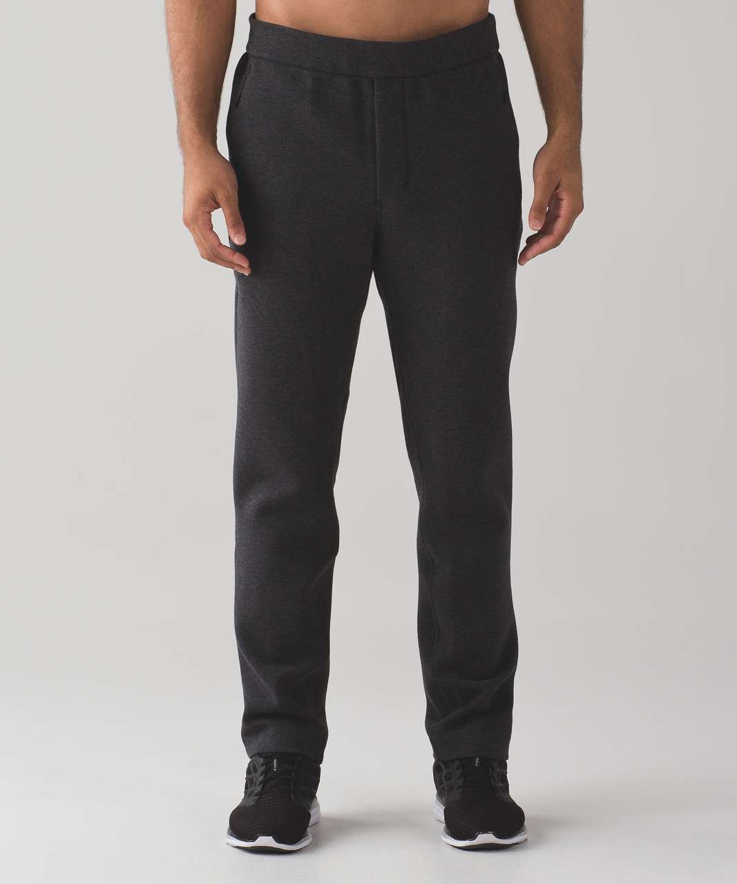 Lululemon Stratum Track Pant - Heathered Black / Black