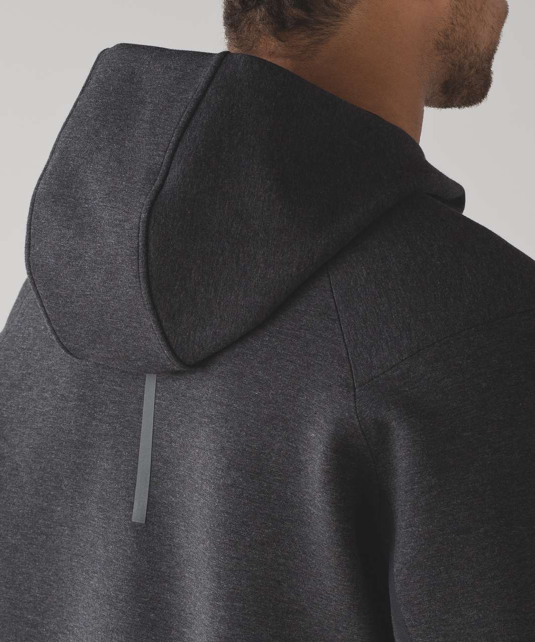 Lululemon Welterweight Zip Hoodie - Heathered Silver Drop / Black