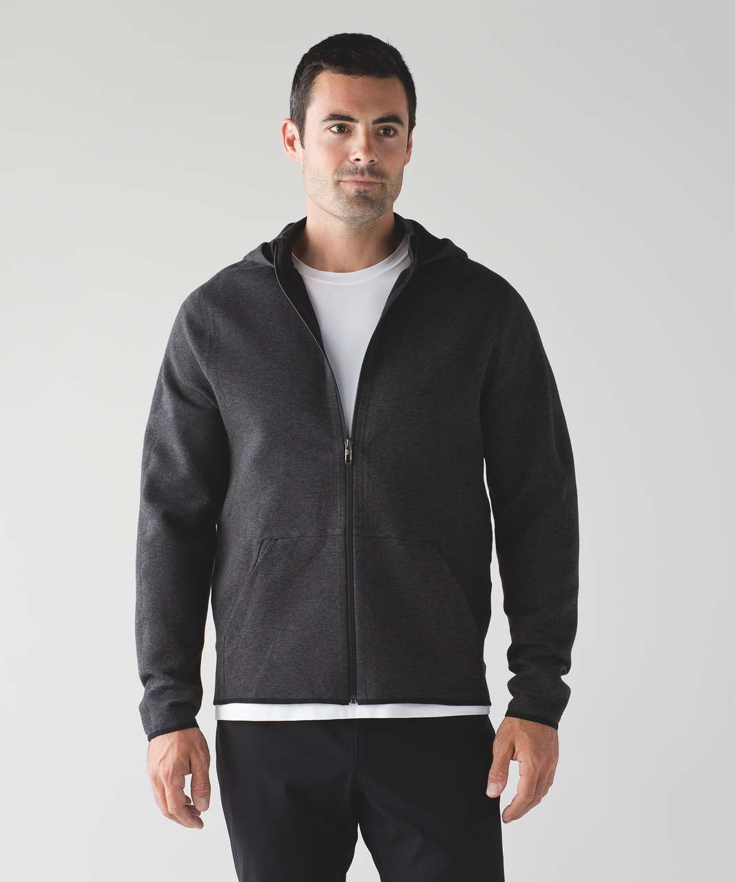 Lululemon Chamber Layer Hoodie - Heathered Black / Black