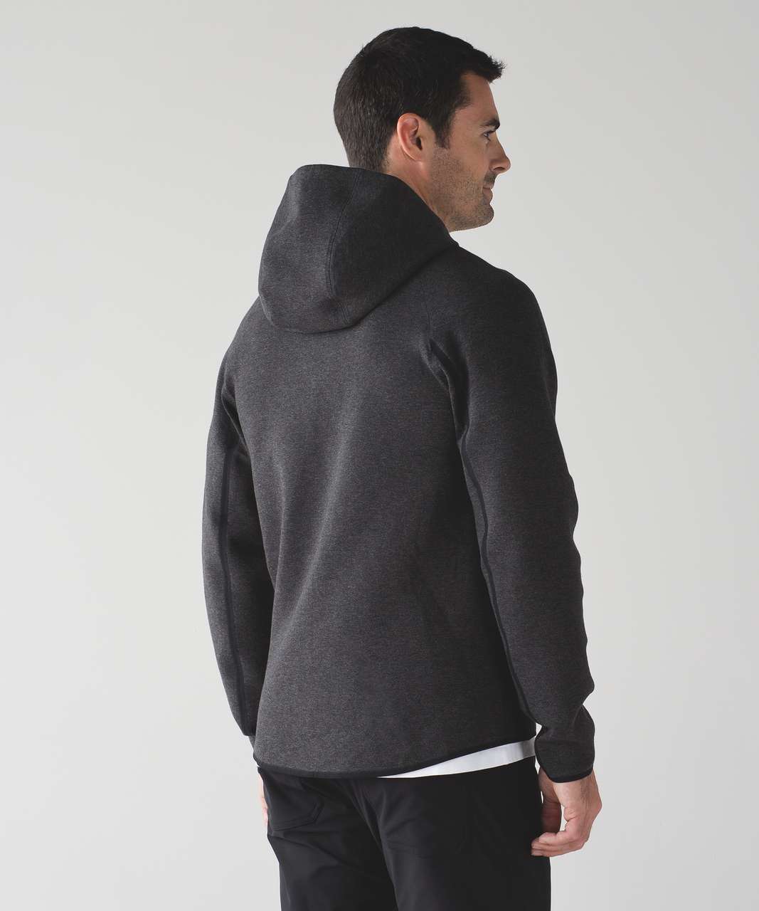 Lululemon Chamber Layer Hoodie - Heathered Black / Black