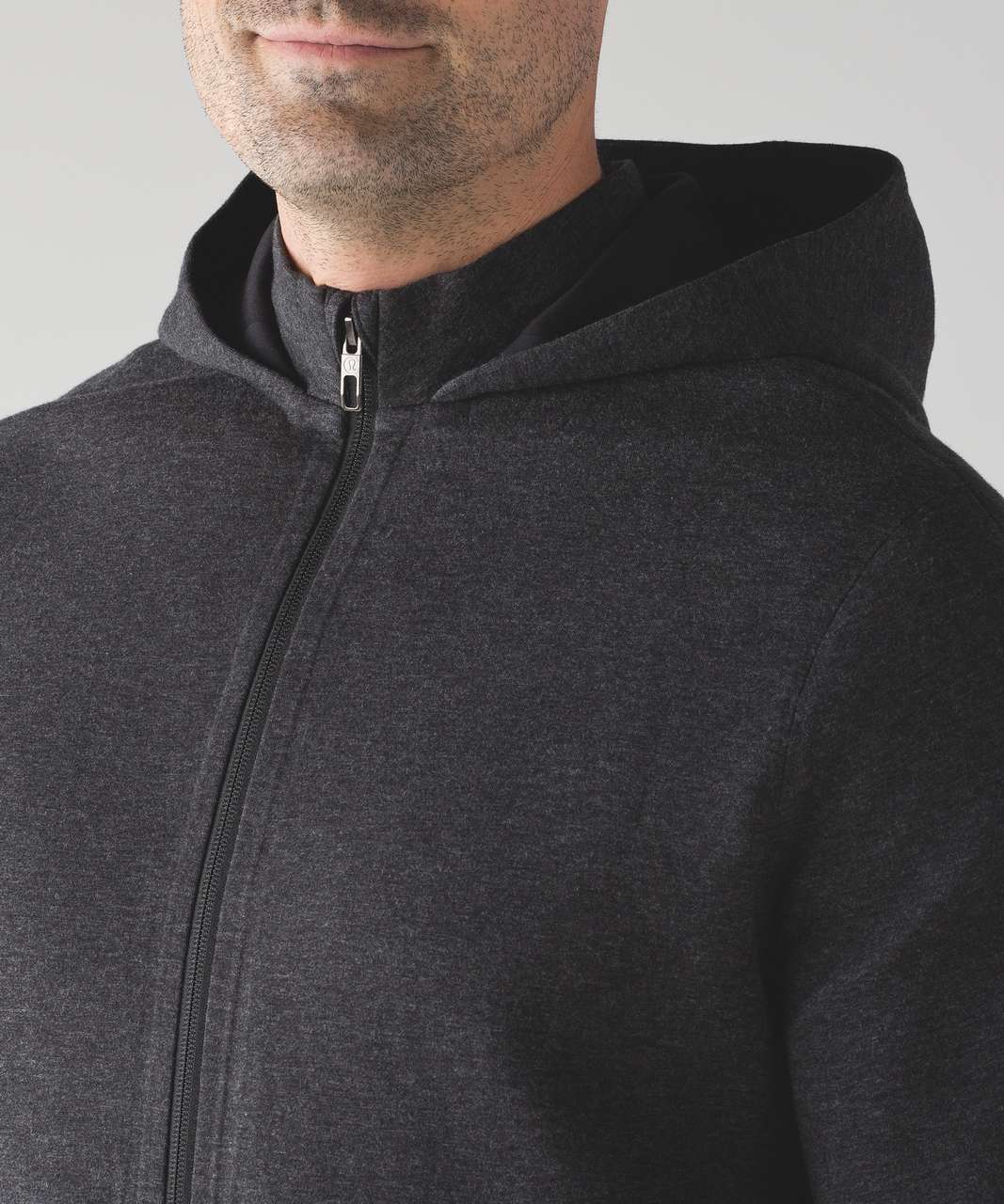 Lululemon Chamber Layer Hoodie - Heathered Black / Black