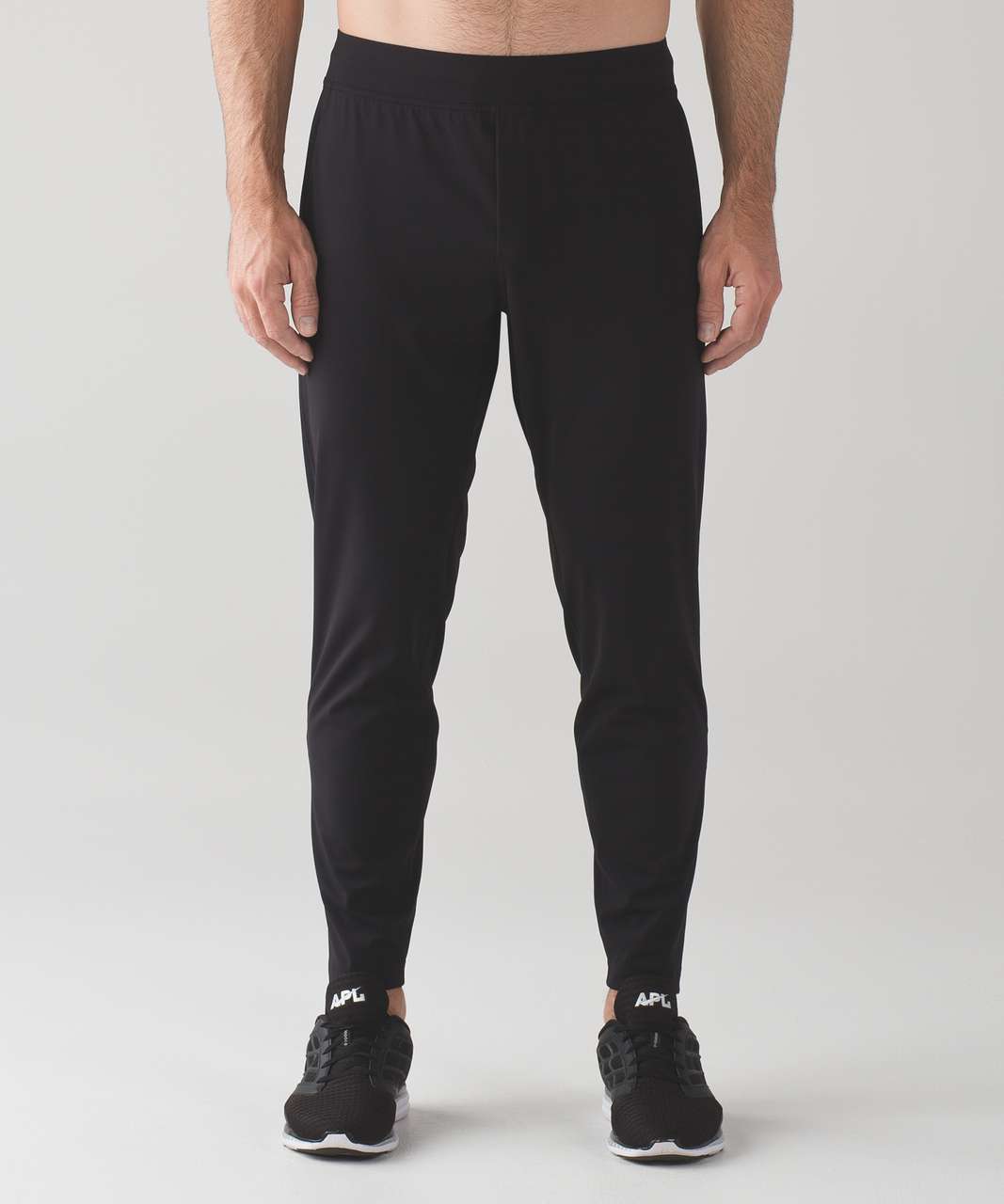 Black Surge running leggings, Lululemon