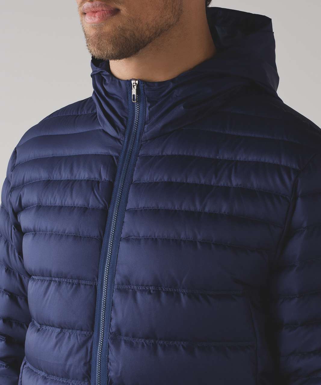 Lululemon Zip Down Hoodie - Washed Indigo