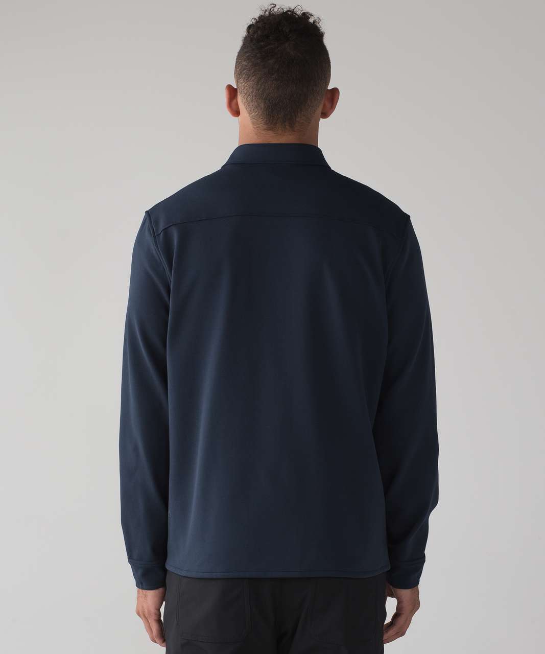 Lululemon Sojourn Long Sleeve Buttondown - Nautical Navy