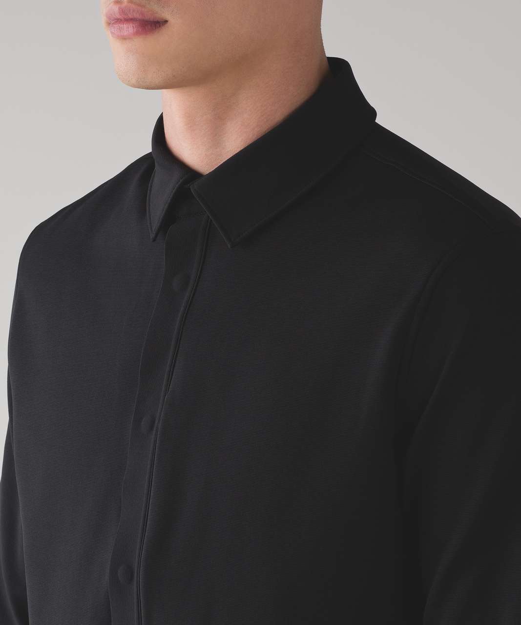 Lululemon Sojourn Long Sleeve Buttondown - Black