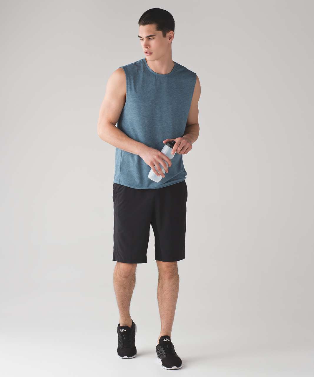 Lululemon Somatic Sleeveless - Heathered Poseidon