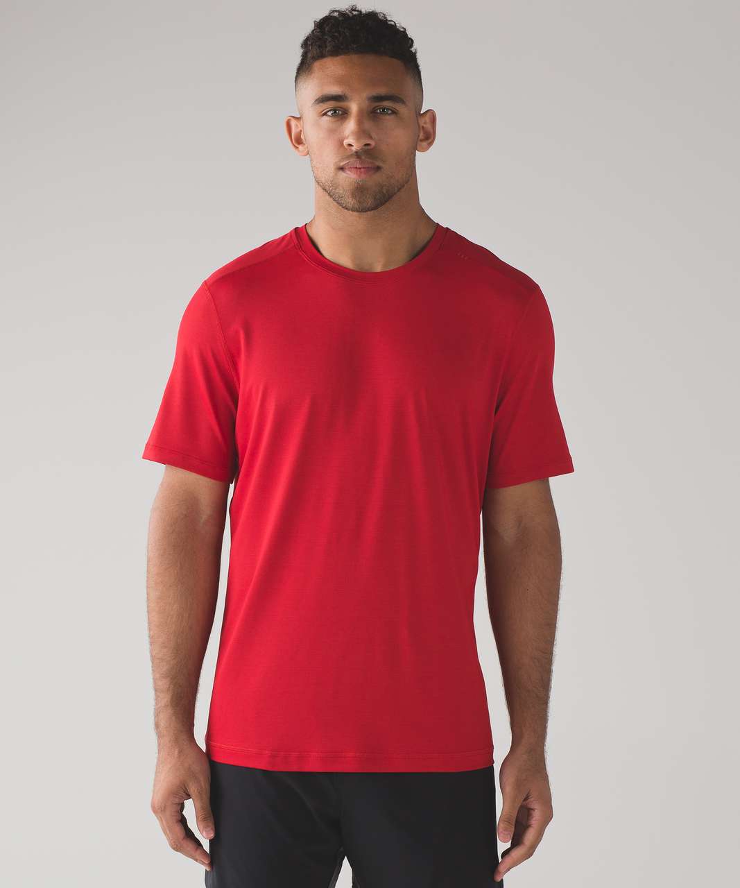 Lululemon Out Run Short Sleeve - Dark Red