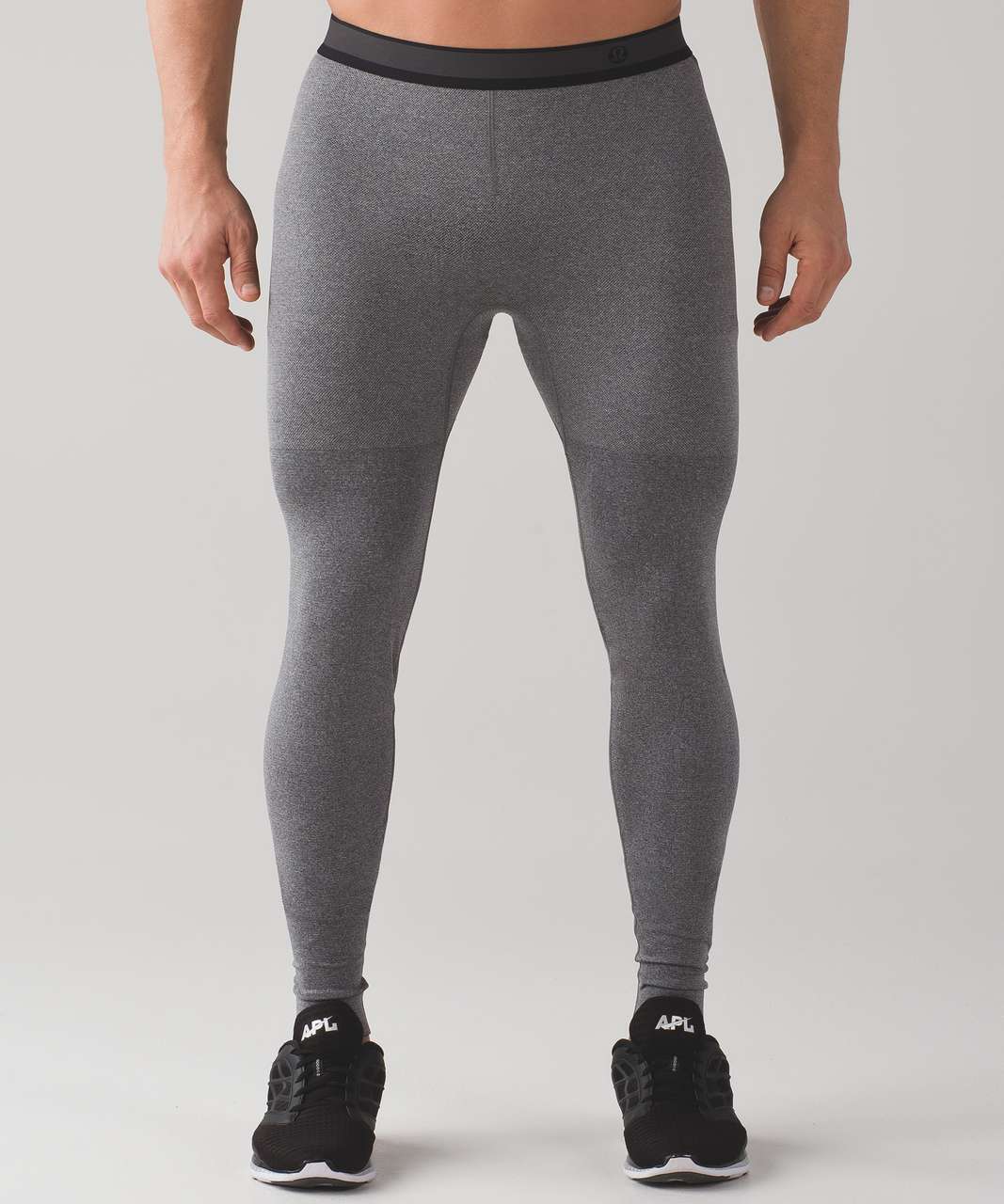 Lululemon Metal Vent Tech Tight DRT - Black / White - lulu fanatics