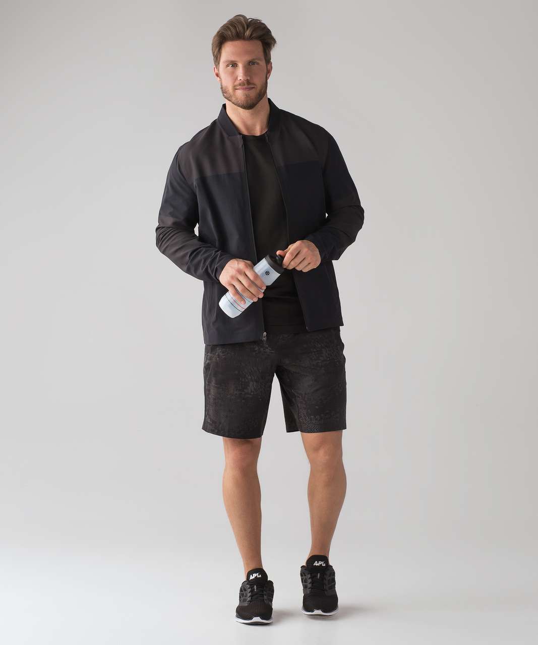 Lululemon Pace Breaker Short 9" - Tour De Force Carbon Black