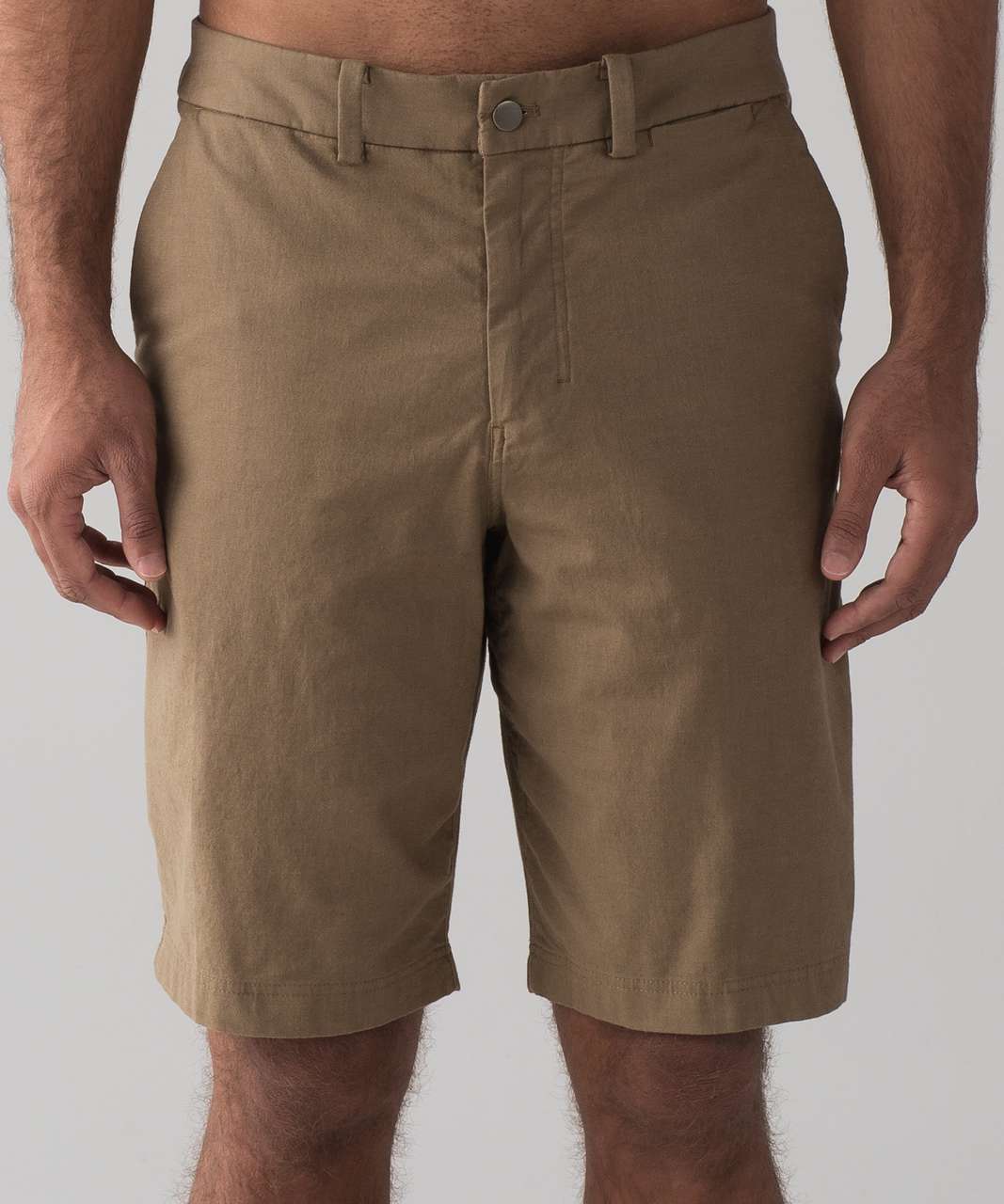 Lululemon The Works Short 11" Quick Oxford - Desert Sand / Artifact