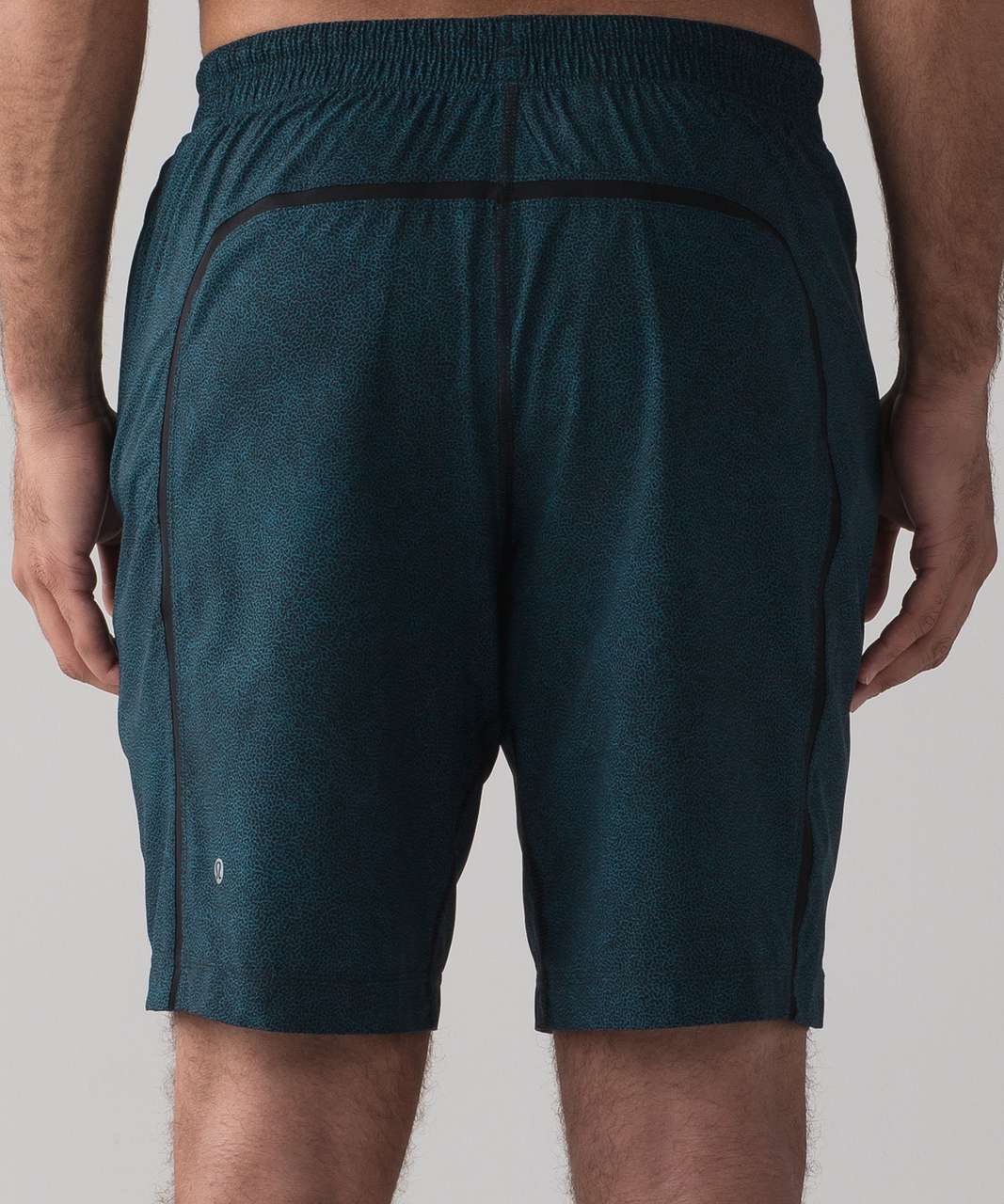 Lululemon Pace Breaker Short 9" - Pyroclastic Carbon Blue Black