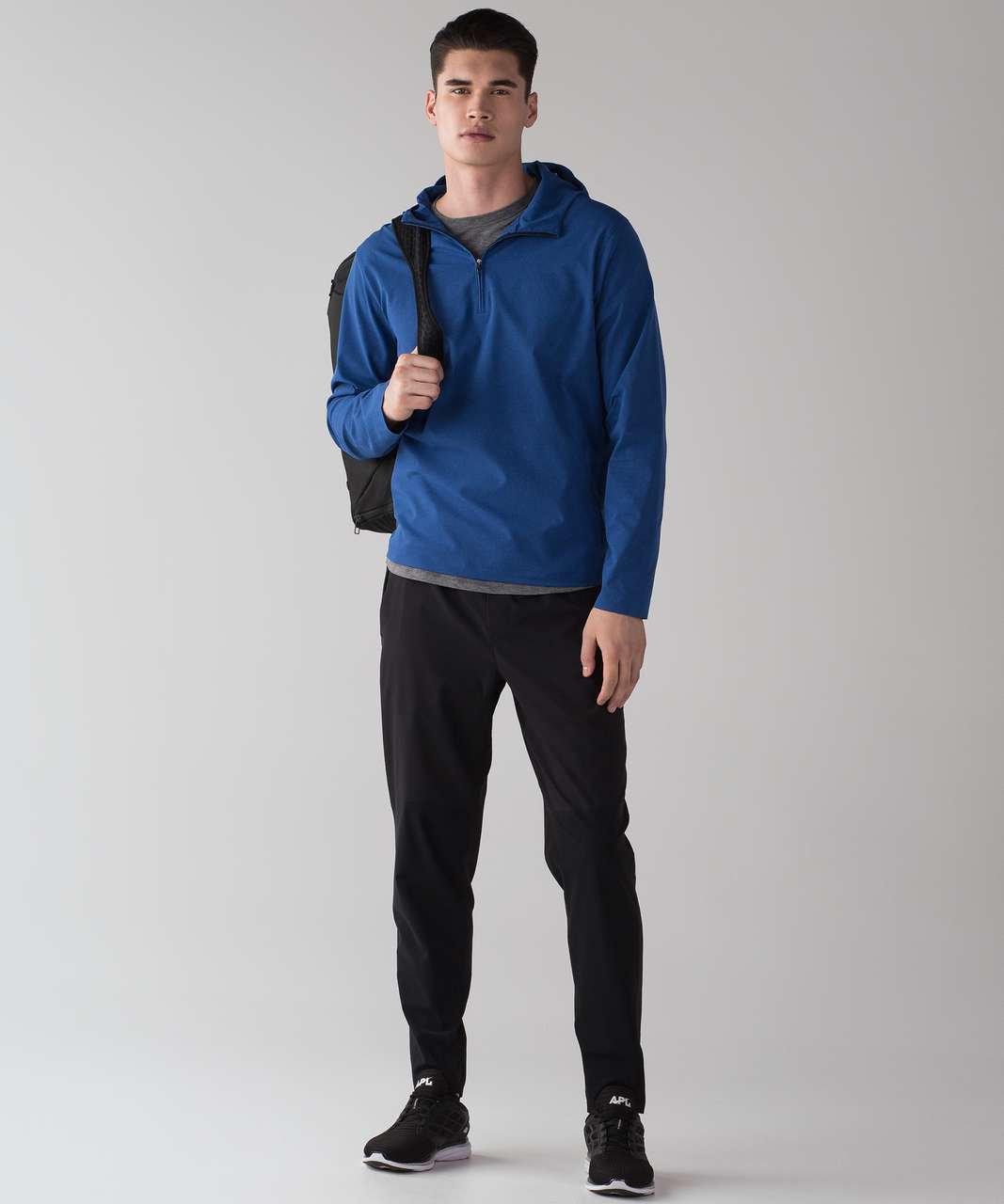 Lululemon Rise 'N Sweat Long Sleeve - Dark Cobalt