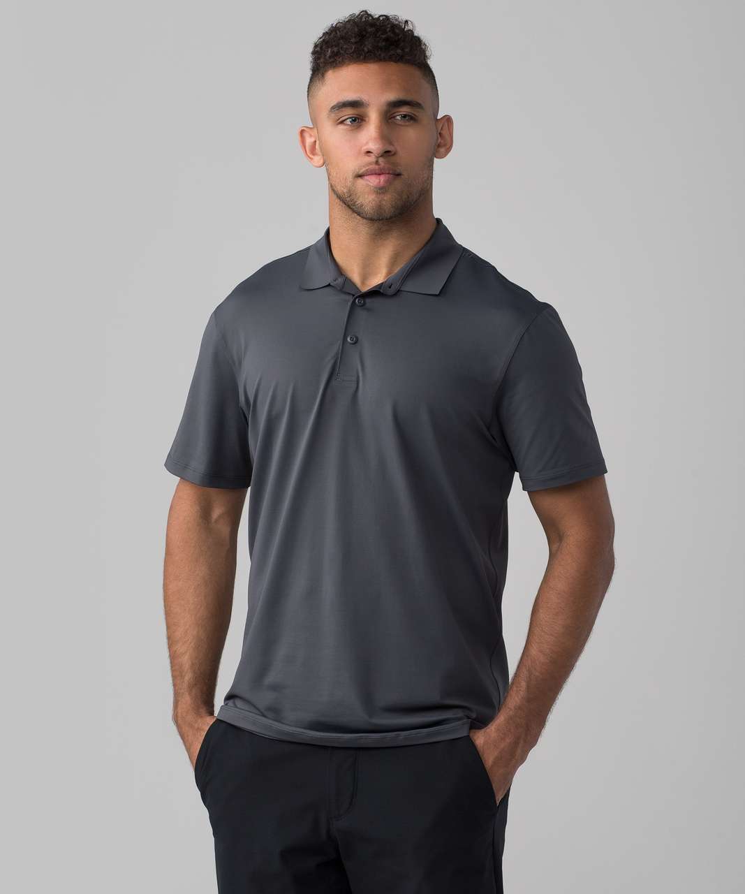 Lululemon Propel Polo - Dark Ash