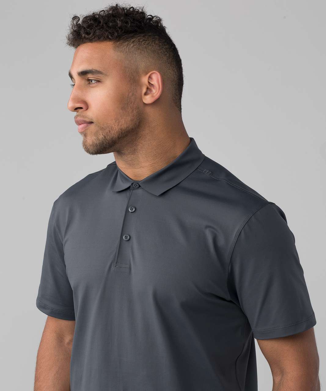 Lululemon Propel Polo - Dark Ash